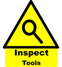 Inspecting tools